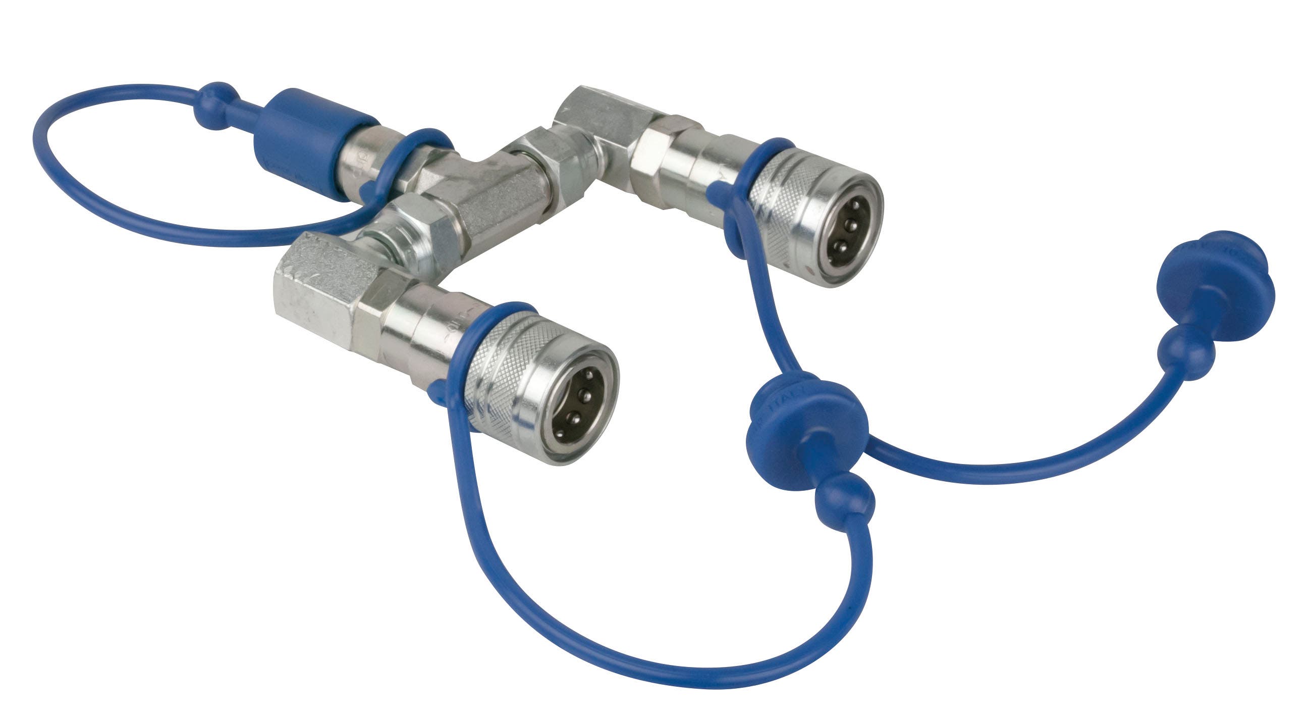 FX CO2 3/8 Qlock 2-way splitter - Showtec | Bellalite FX CO2 3/8 Qlock 2-way splitter - Showtec | Bellalite