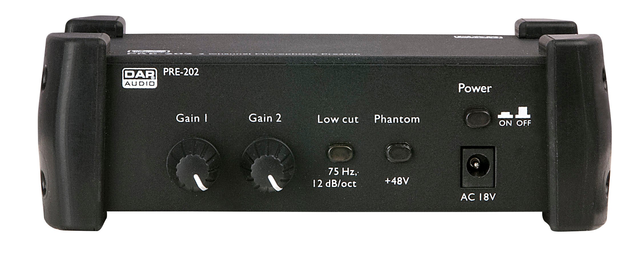 PRE-202 2 Channel Microphone Preamp  - DAP | Bellalite