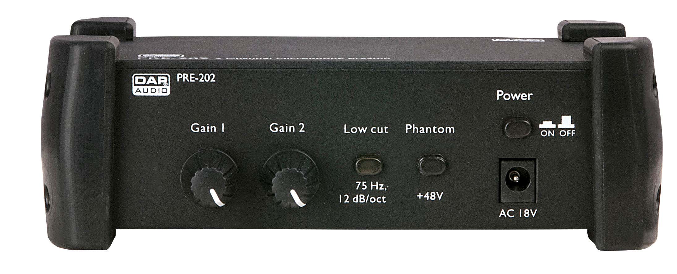 PRE-202 2 Channel Microphone Preamp - DAP | Bellalite PRE-202 2 Channel Microphone Preamp - DAP | Bellalite