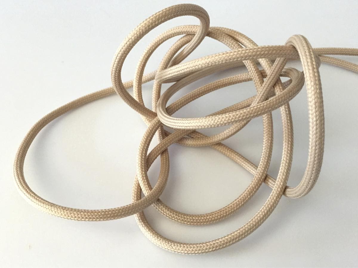 Textilkabel 3x0,75mm² Light Beige 25m - Frinab | Bellalite Textilkabel 3x0,75mm² Light Beige 25m - Frinab | Bellalite