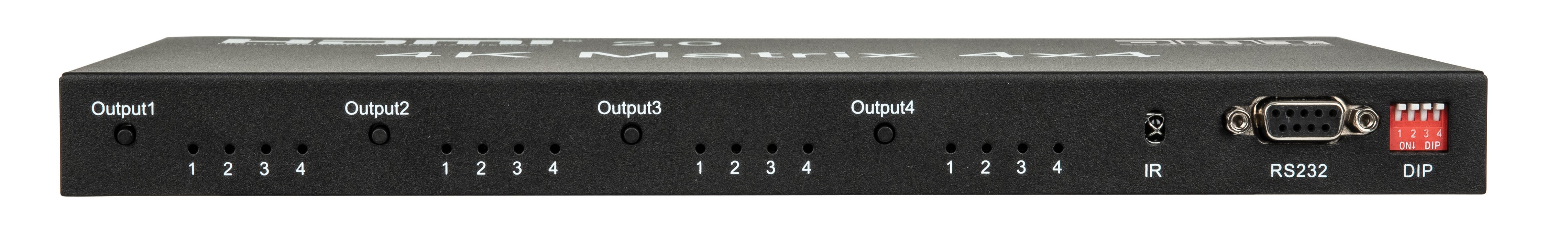 VT101 HDMI Matrix Switcher 4x4  - DMT | Bellalite