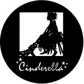 Cinderella Metallgobo, D-Size (53,3mm) - Rosco | Bellalite