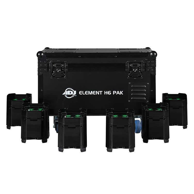 Element H6 Pak Svart - ADJ Select | Bellalite Element H6 Pak Svart - ADJ Select | Bellalite