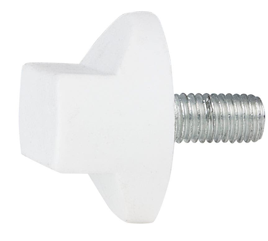 Pipe & Drape - Rotary Knob M10x20 (Upright) Vit - Wentex | Bellalite Pipe & Drape - Rotary Knob M10x20 (Upright) Vit - Wentex | Bellalite