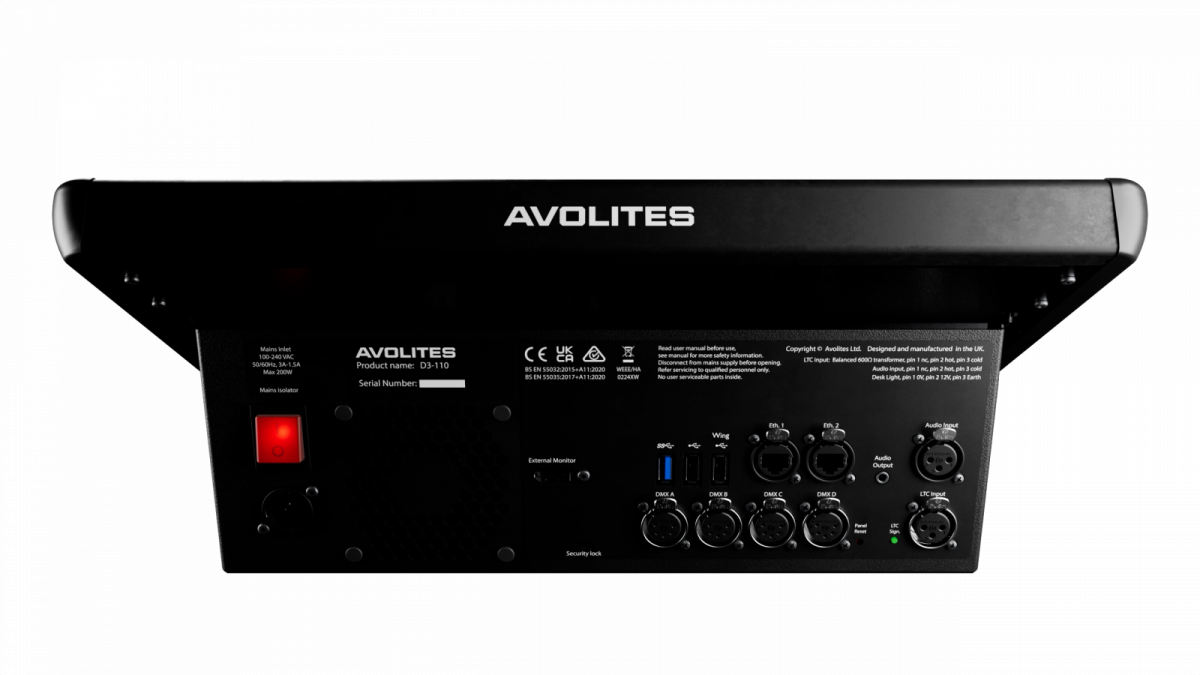 Avolites D3-110 Console  - Avolites | Bellalite