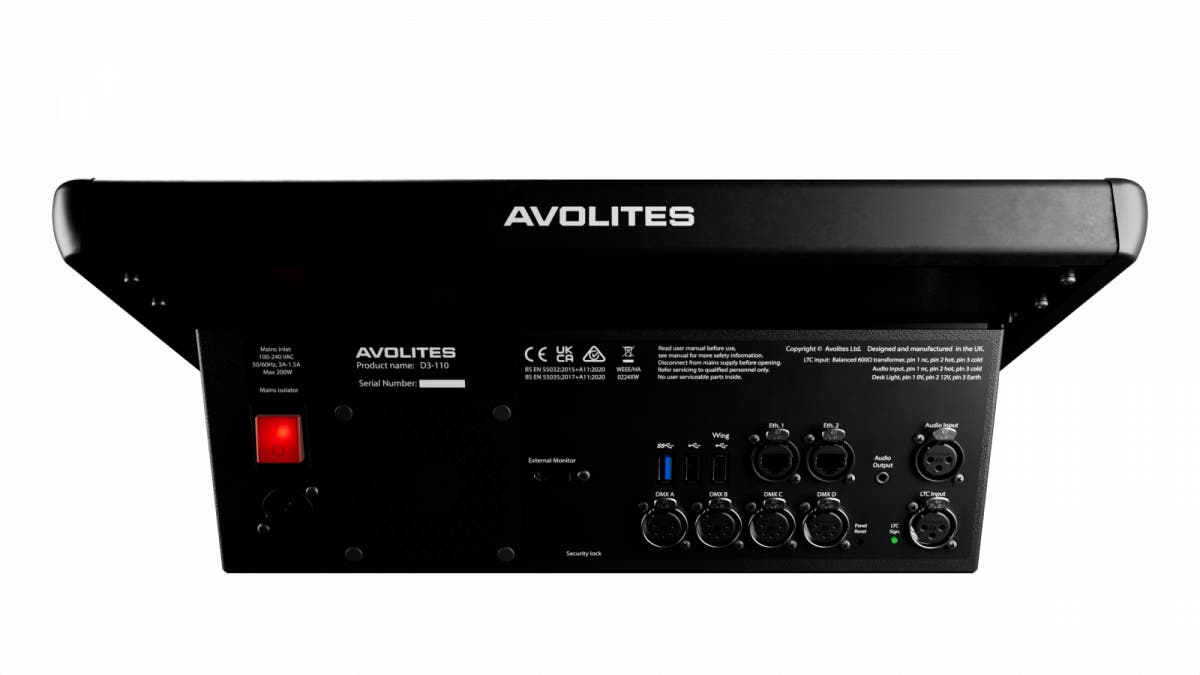 Avolites D3-110 Console - Avolites | Bellalite Avolites D3-110 Console - Avolites | Bellalite