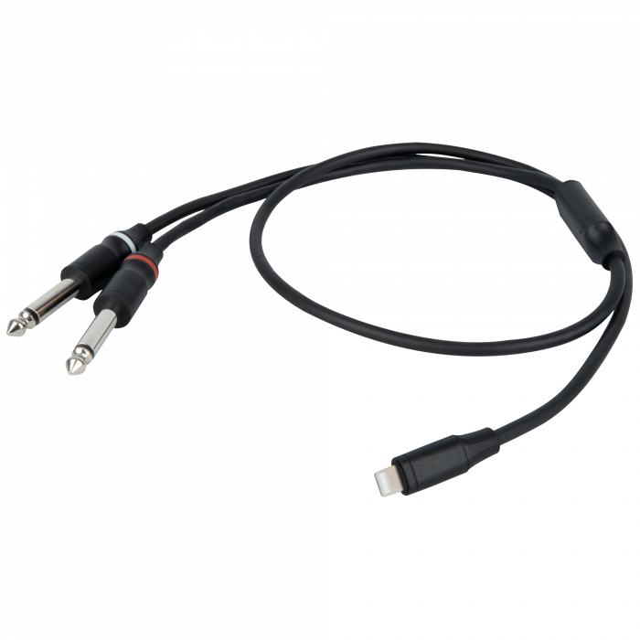 Adapterkabel Lightning -> 2x Mono Jack L/R - DAP | Bellalite