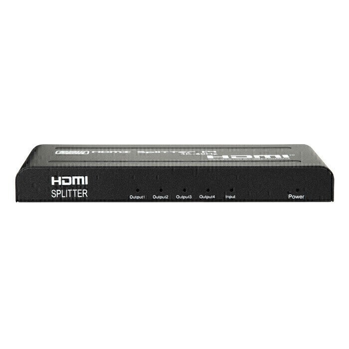 HDMI 2.0 Splitter 1 in 4 out - Showgear | Bellalite