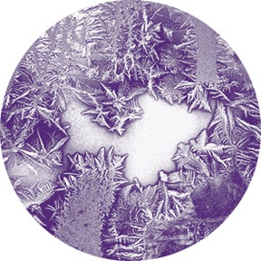 Indigo Frosted Glasgobo färg, M-Size (66mm) - Rosco | Bellalite