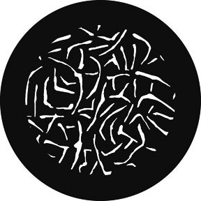 Reflections Metallgobo, M-Size (66mm) - Rosco | Bellalite