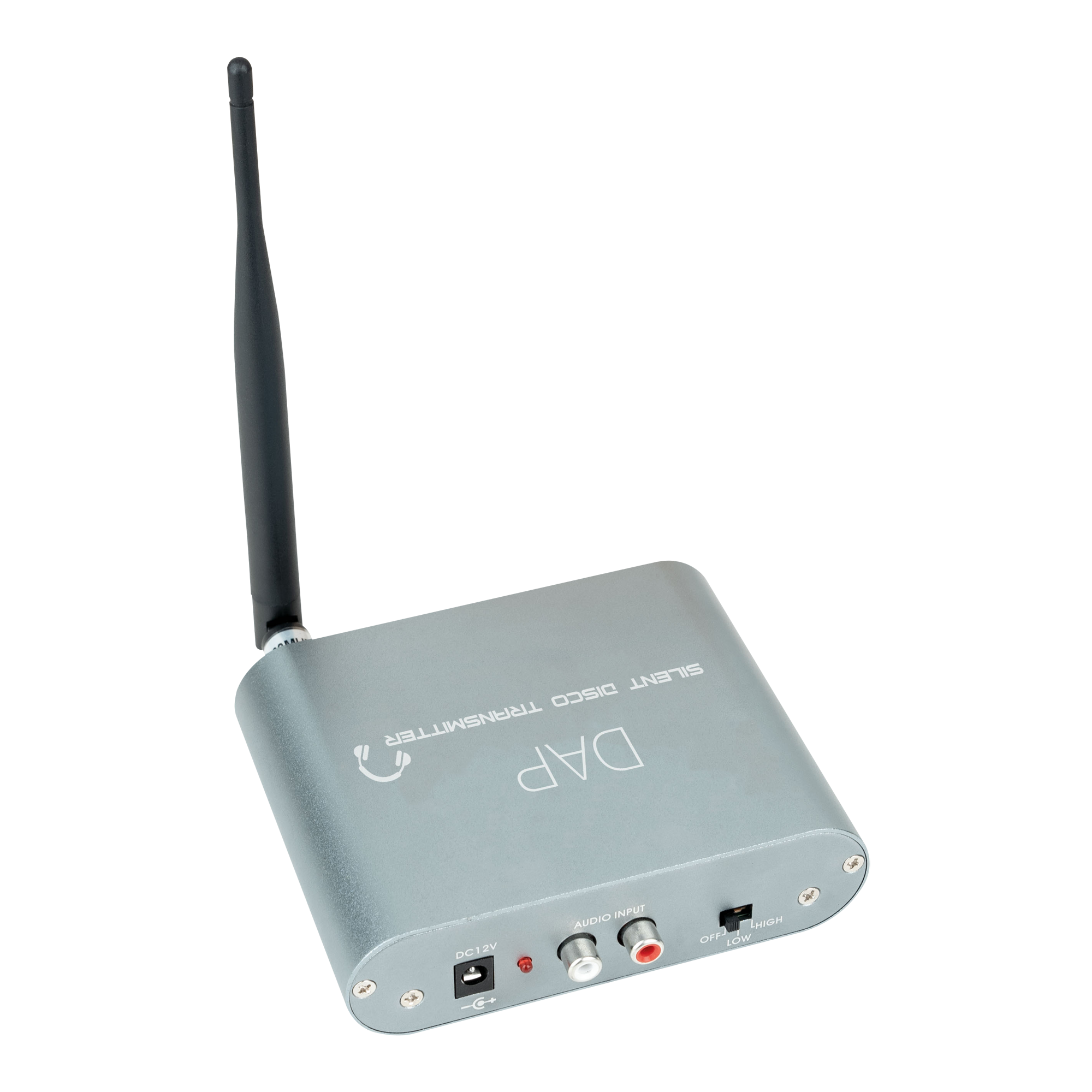 Silent Disco Transmitter 3 channels - DAP | Bellalite