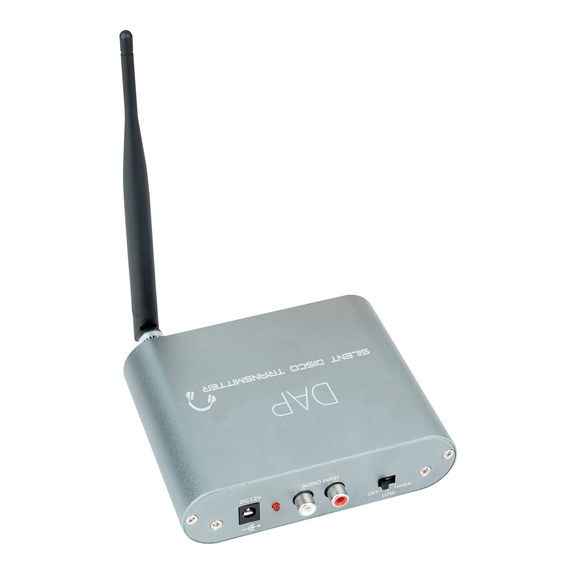 Silent Disco Transmitter 3 channels - DAP | Bellalite Silent Disco Transmitter 3 channels - DAP | Bellalite