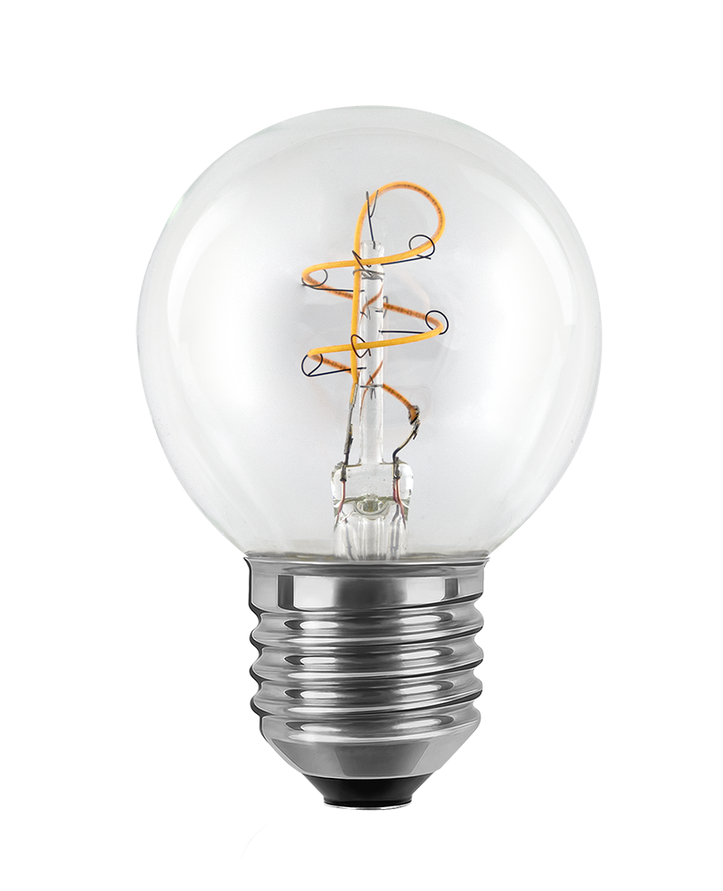 Segula Elegant Line LED Golfball Klar E27 3W 250lm 2700K - Segula | Bellalite