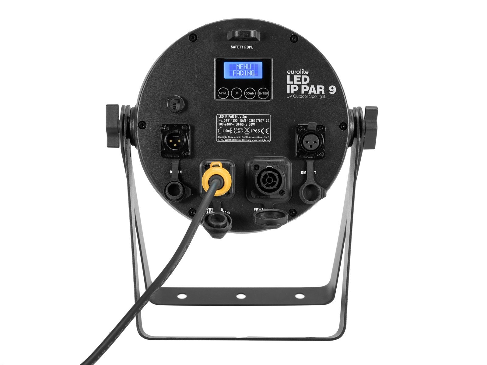 LED IP PAR 9 UV Spot  - Eurolite | Bellalite