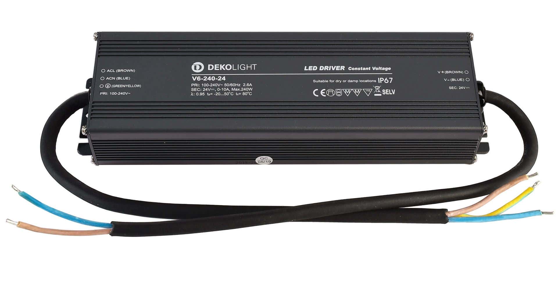 Deko-Light V6-240-24 24V 240W IP67 - Deko-Light | Bellalite Deko-Light V6-240-24 24V 240W IP67 - Deko-Light | Bellalite