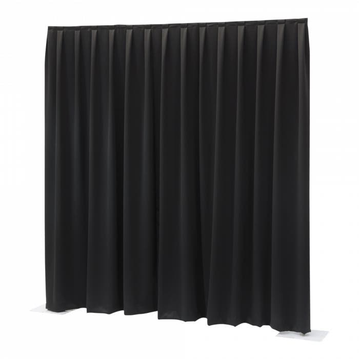 Pipe & Drape - MGS Curtain 300cm x 500cm Svart - Wentex | Bellalite Pipe & Drape - MGS Curtain 300cm x 500cm Svart - Wentex | Bellalite