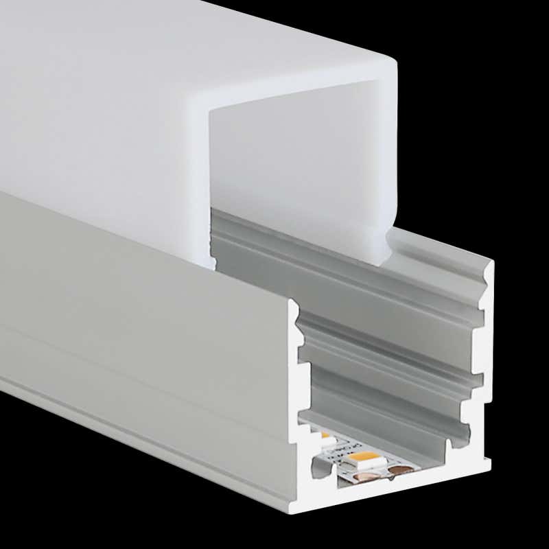 Aluminiumprofil M-Line Standard, 5m - PROLED | Bellalite Aluminiumprofil M-Line Standard, 5m - PROLED | Bellalite