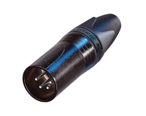 Neutrik XX 4-pin XLR Hane, Svart - Neutrik | Bellalite Neutrik XX 4-pin XLR Hane, Svart - Neutrik | Bellalite