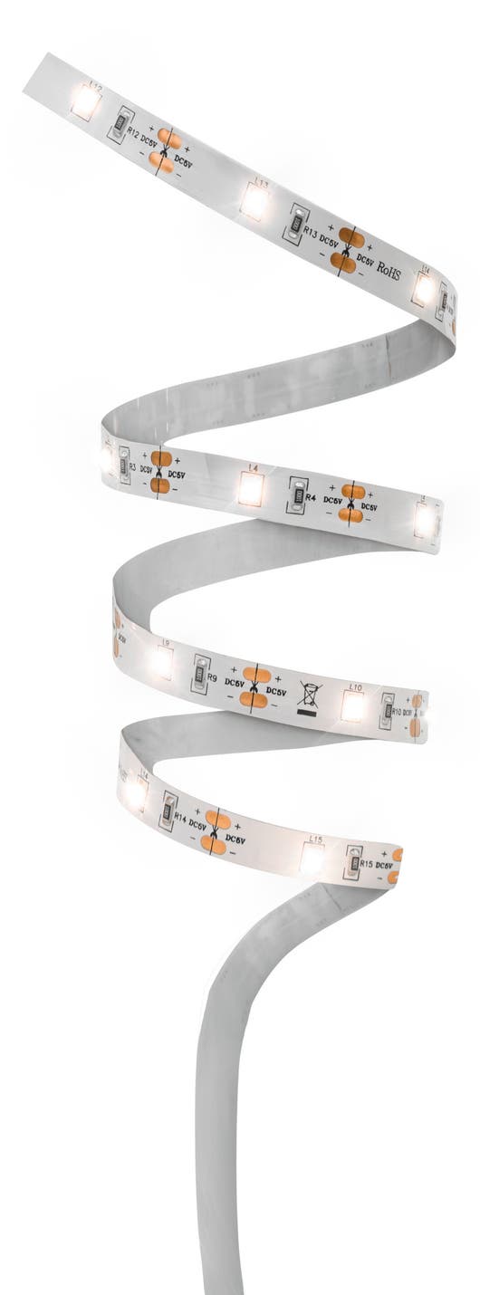 LED-Strip Sensor 2m Batteridriven 3000K - Ansmann | Bellalite LED-Strip Sensor 2m Batteridriven 3000K - Ansmann | Bellalite