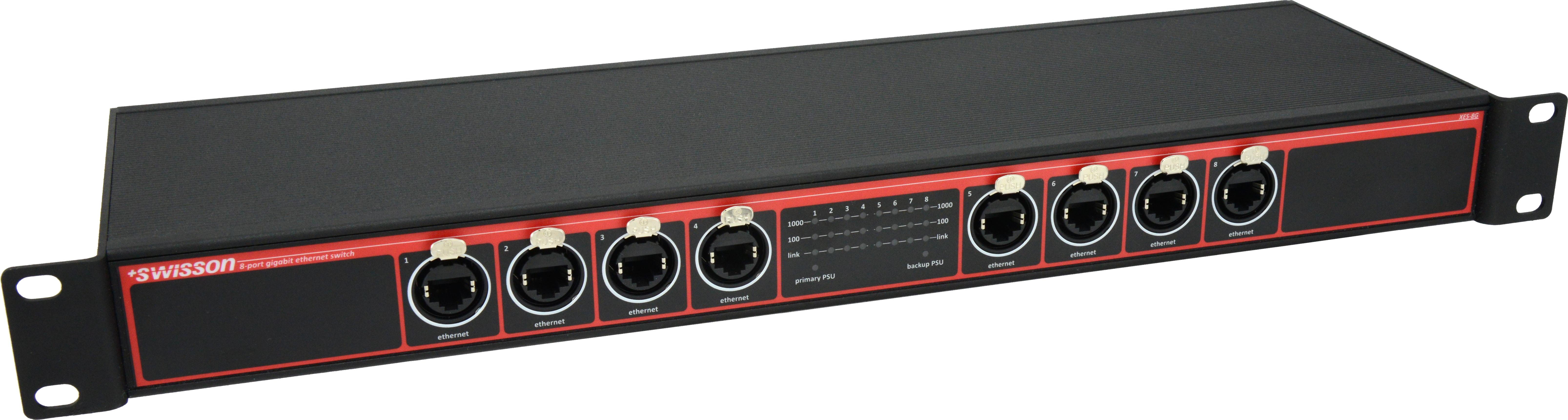 XES-8G, 8-Port Gigabit Ethernet Switch  - Swisson | Bellalite