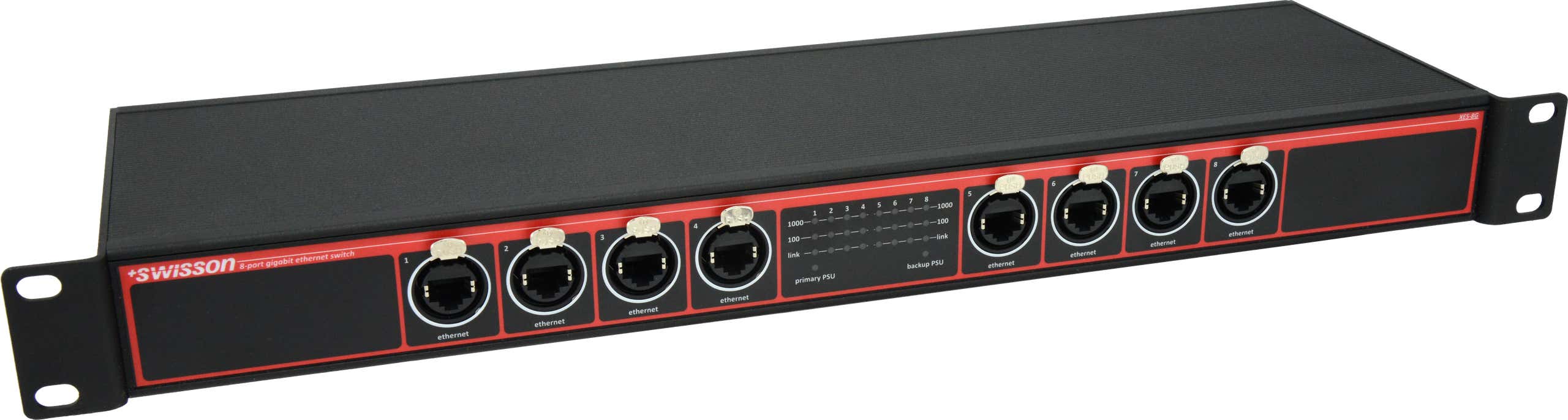 XES-8G, 8-Port Gigabit Ethernet Switch - Swisson | Bellalite XES-8G, 8-Port Gigabit Ethernet Switch - Swisson | Bellalite