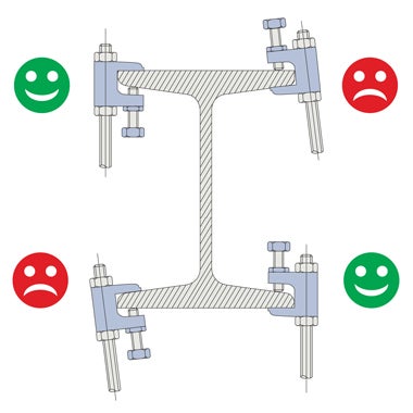Doughty Lindaptor Flange Clamp  - Doughty | Bellalite