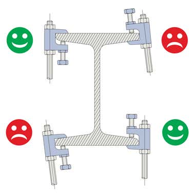 Doughty Lindaptor Flange Clamp - Doughty | Bellalite Doughty Lindaptor Flange Clamp - Doughty | Bellalite