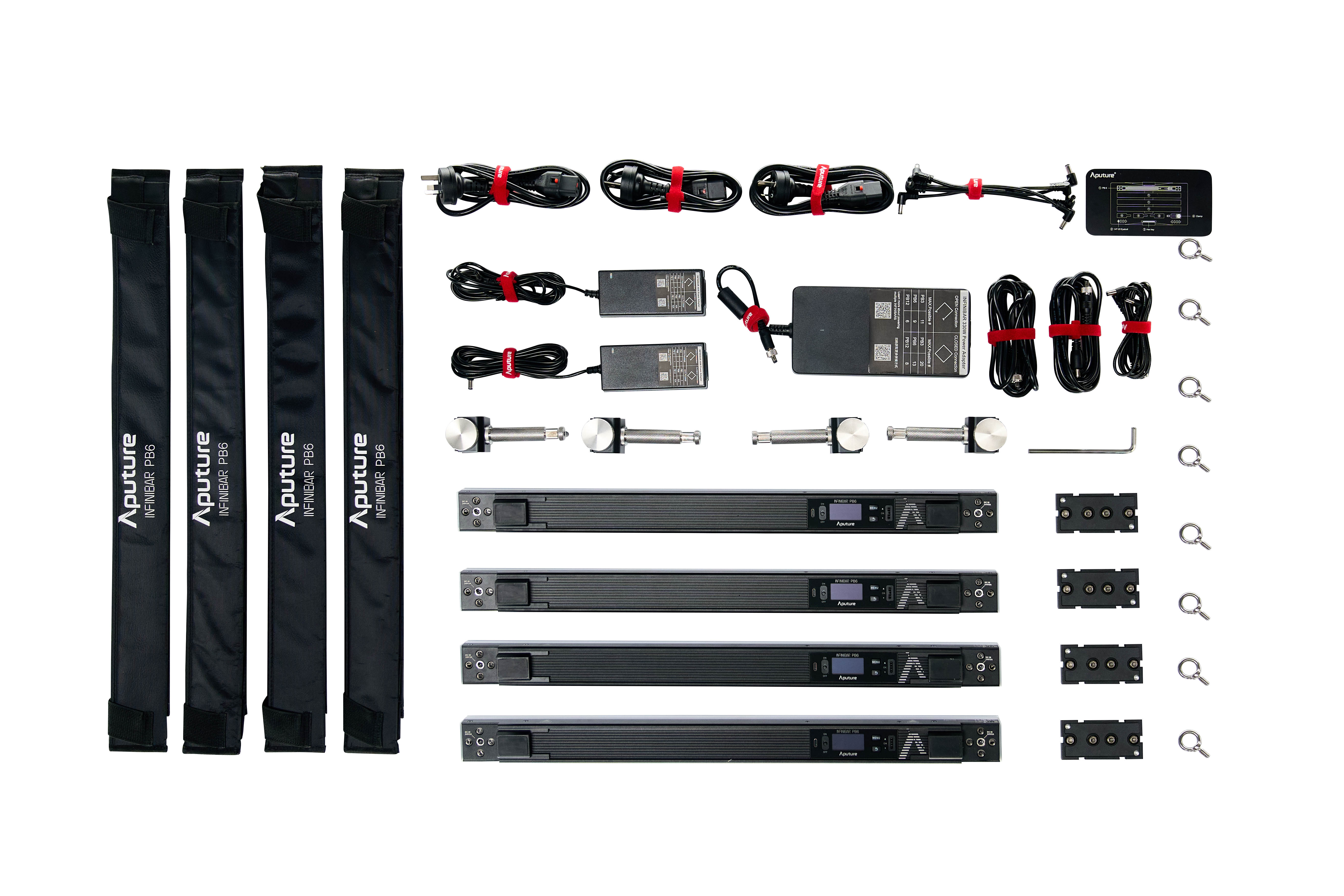 Aputure INFINIBAR PB6 4-Light Kit   - APUTURE | Bellalite