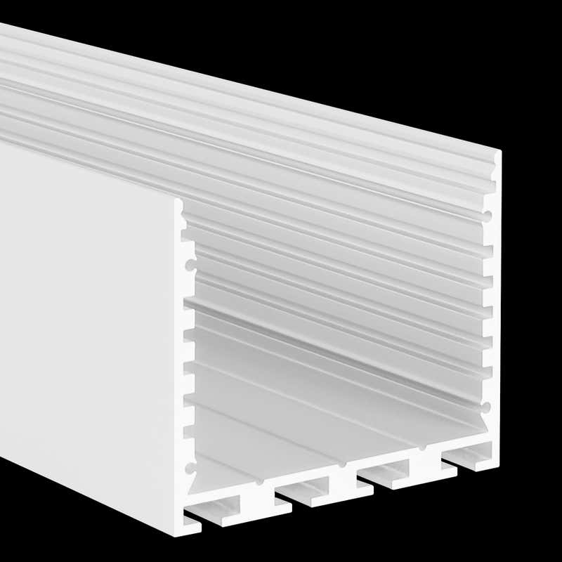 Aluminiumprofil L-Line Standard 24, 3m Vit - PROLED | Bellalite Aluminiumprofil L-Line Standard 24, 3m Vit - PROLED | Bellalite