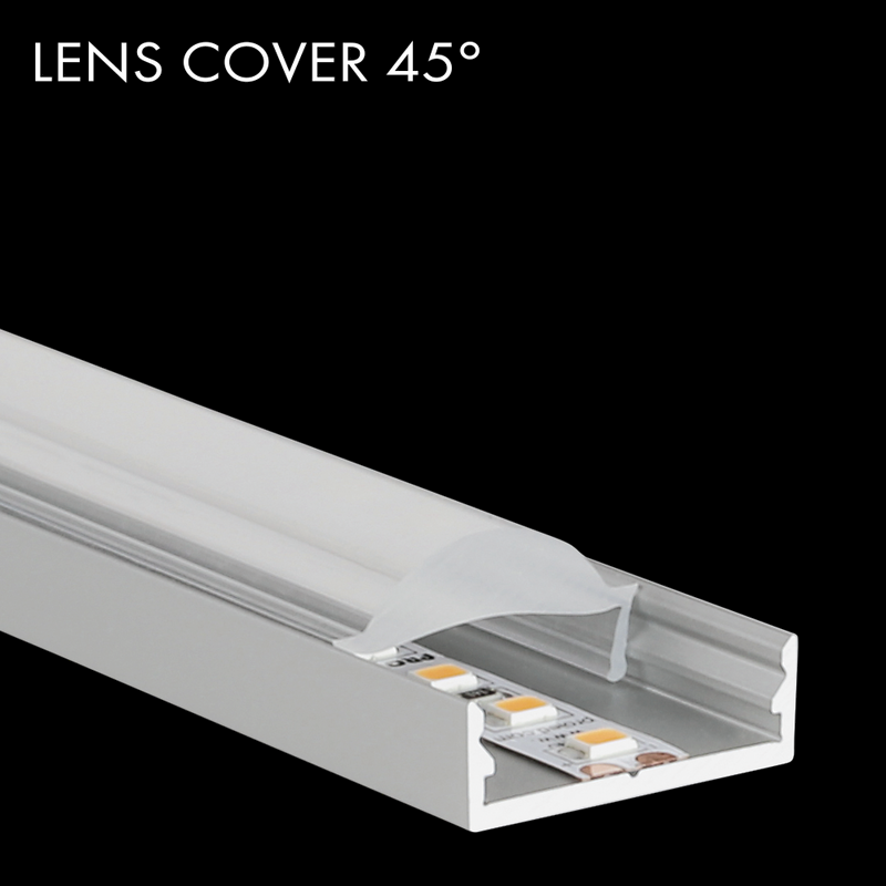 Aluminiumprofil M-Line Extra Low, 3m - PROLED | Bellalite