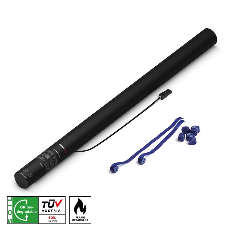 MAGICFX® Electric Streamer Cannon 80cm Dark Blue - MagicFX | Bellalite