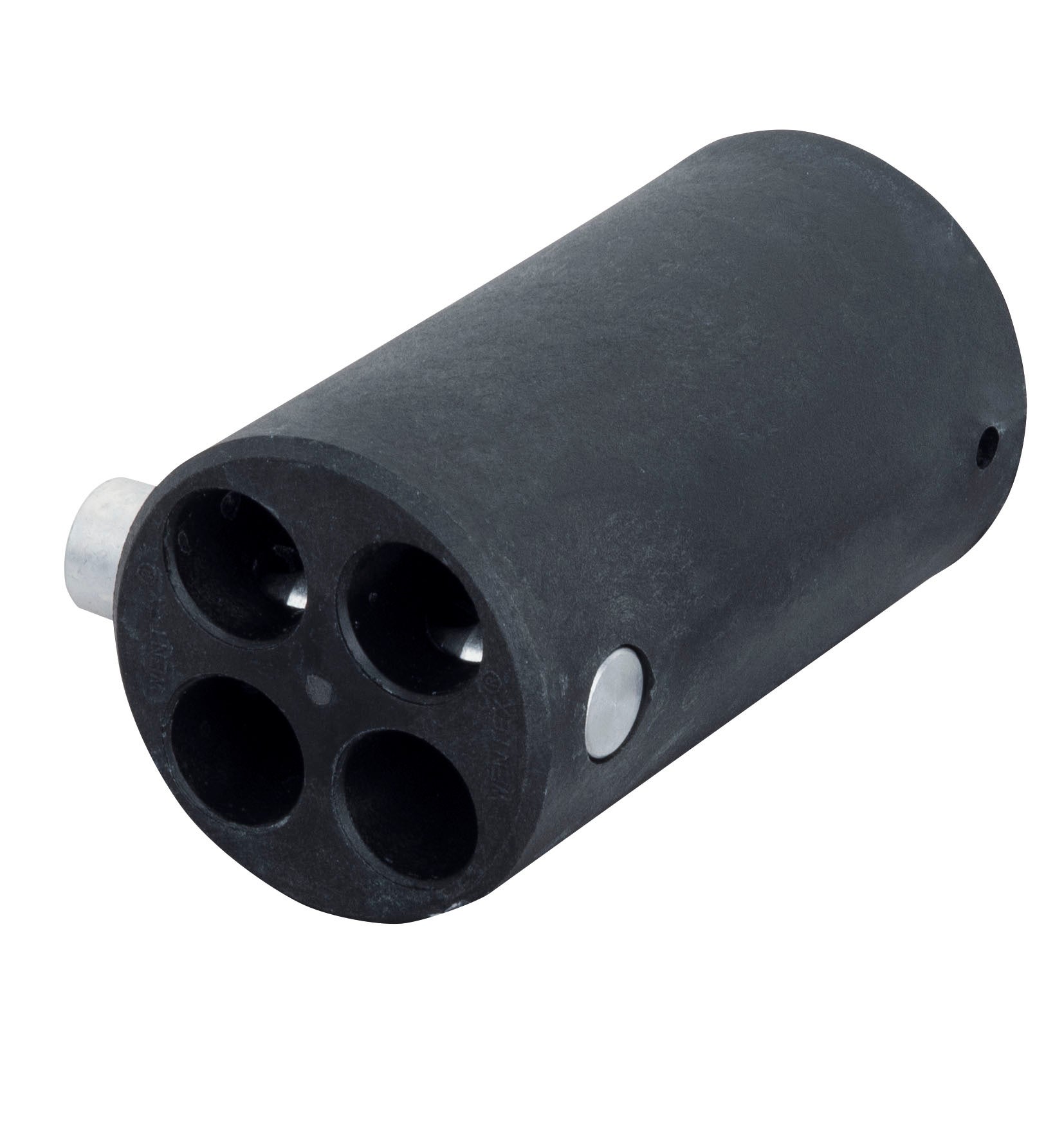 Pipe & Drape - 4-way Connector Replacement Svart 40,6mm - Wentex | Bellalite