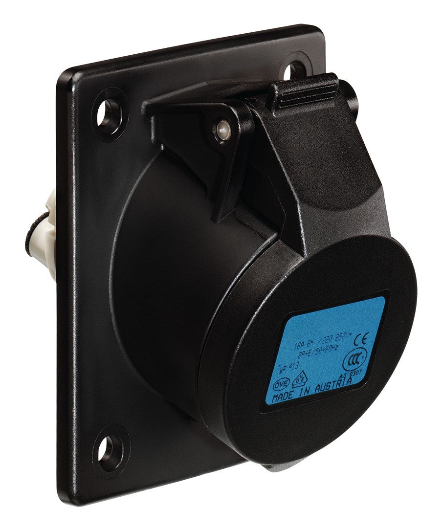 CEE 16A 4-Pol Chassihona Vinklad - ABL | Bellalite