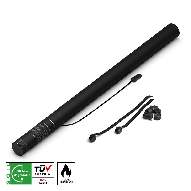 MAGICFX® Electric Streamer Cannon 80cm Black - MagicFX | Bellalite