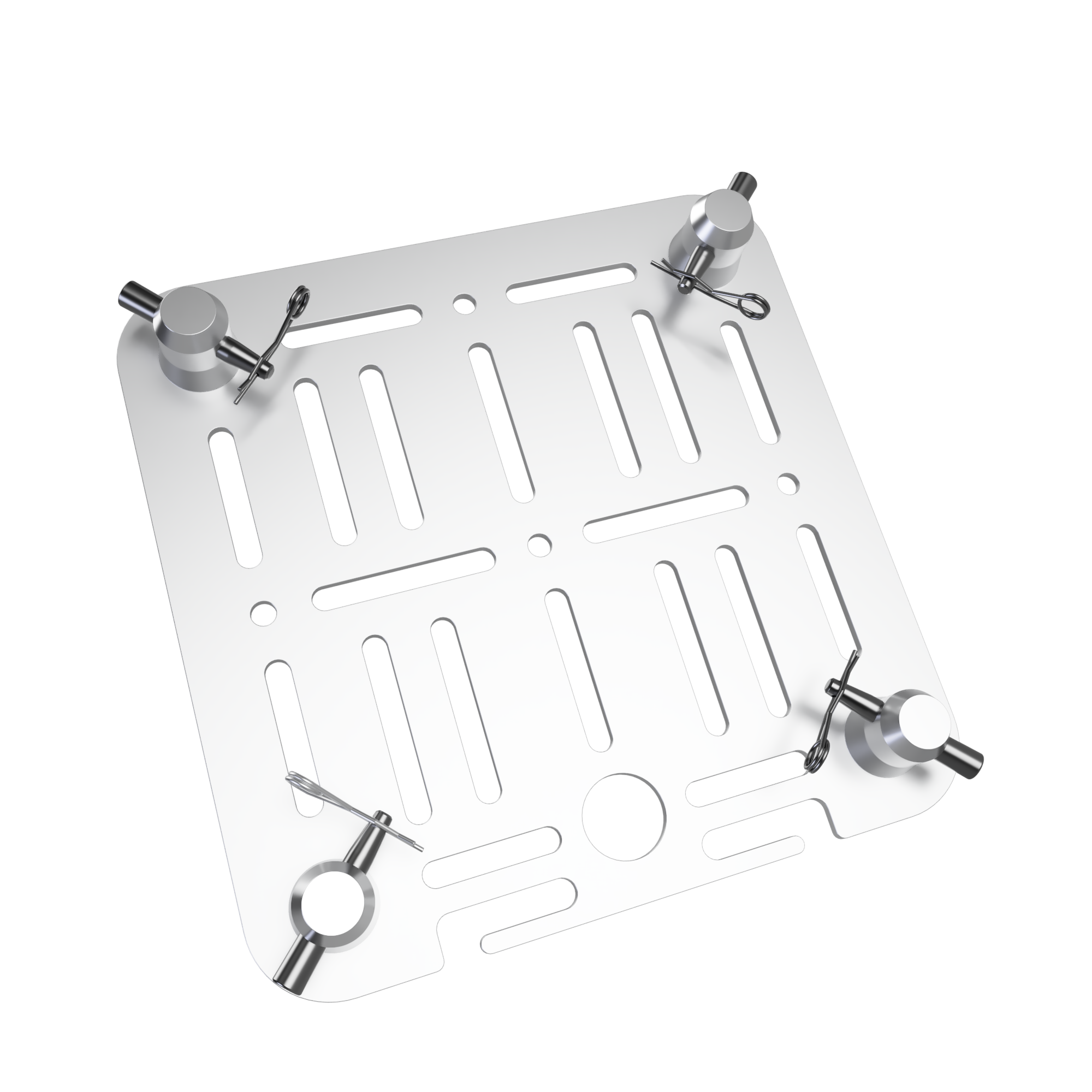 Vertitruss Multi Plate Silver - Vertitruss | Bellalite