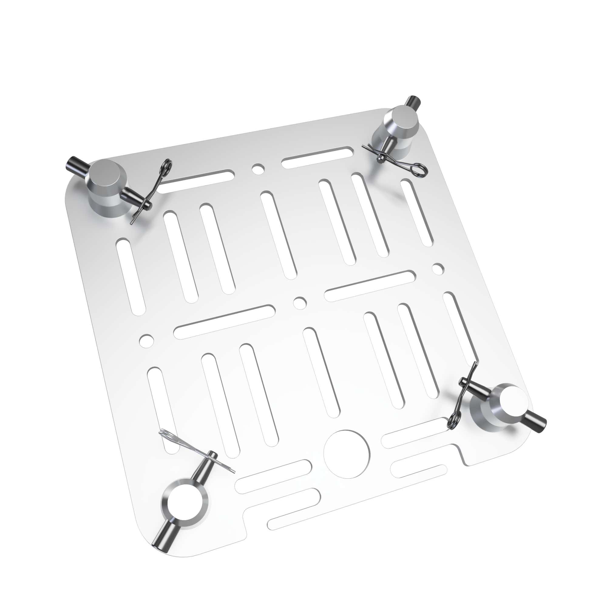 Vertitruss Multi Plate Silver - Vertitruss | Bellalite Vertitruss Multi Plate Silver - Vertitruss | Bellalite