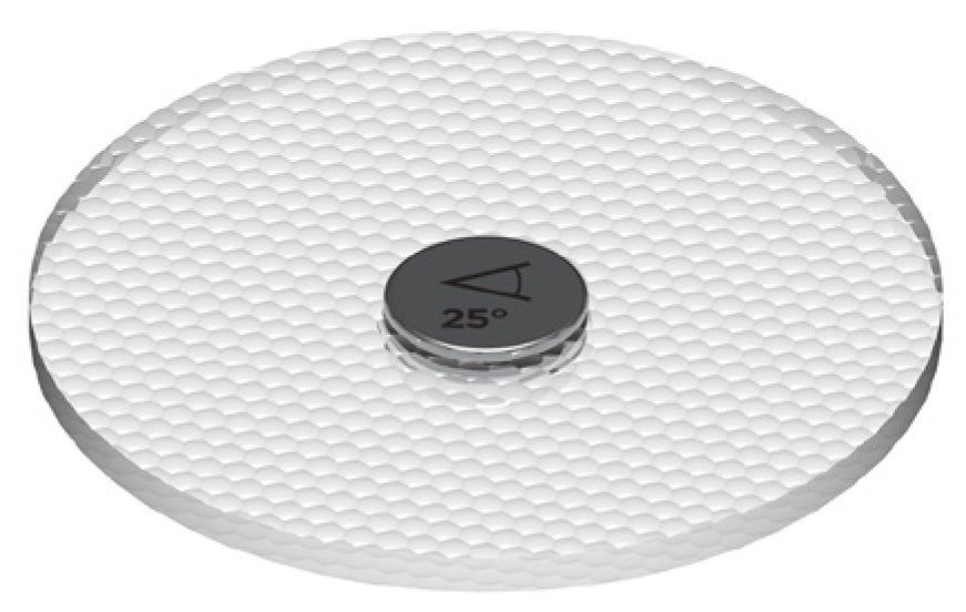 Soraa SNAP 111mm, Circular Beam Spreader 25° - Soraa | Bellalite