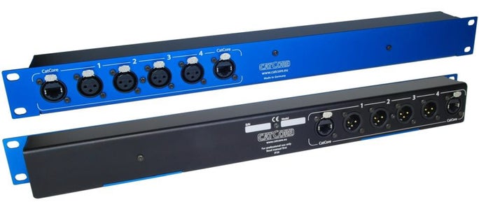 CatCore Rackbox Single Ethercon / XLR - CatCore | Bellalite CatCore Rackbox Single Ethercon / XLR - CatCore | Bellalite