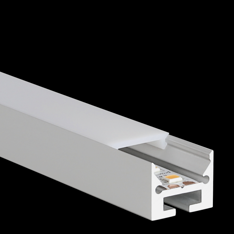 Aluminiumprofil S-Line Low 24, 2m Alu - PROLED | Bellalite