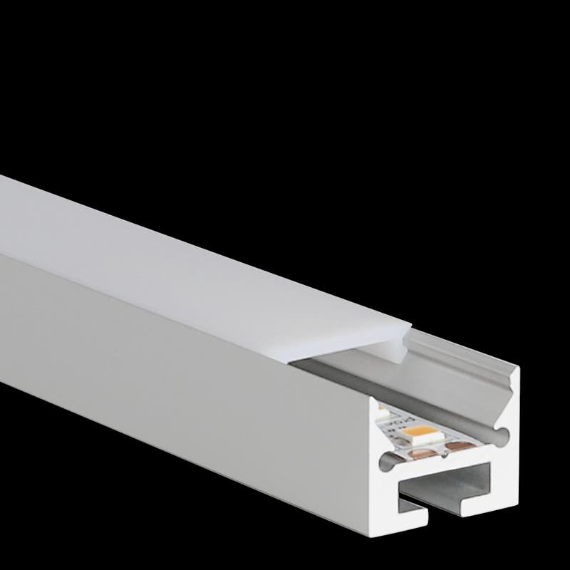 Aluminiumprofil S-Line Low 24, 2m Alu - PROLED | Bellalite Aluminiumprofil S-Line Low 24, 2m Alu - PROLED | Bellalite