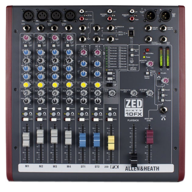 Allen & Heath ZED60-10FX - Allen & Heath | Bellalite Allen & Heath ZED60-10FX - Allen & Heath | Bellalite