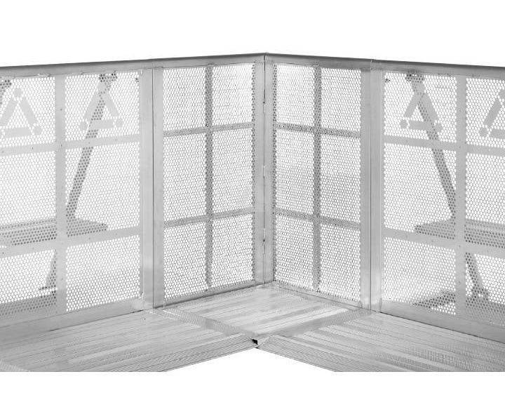 StageDex Crowd Barrier Corner Base 90° - Prolyte | Bellalite