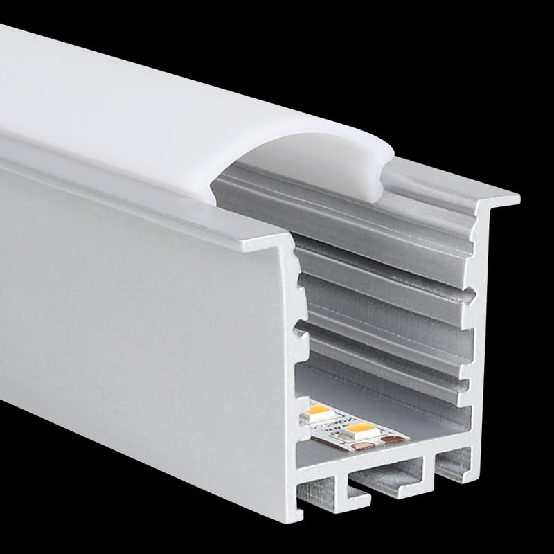 Aluminiumprofil M-Line Rec 24 ST, 2m - PROLED | Bellalite Aluminiumprofil M-Line Rec 24 ST, 2m - PROLED | Bellalite