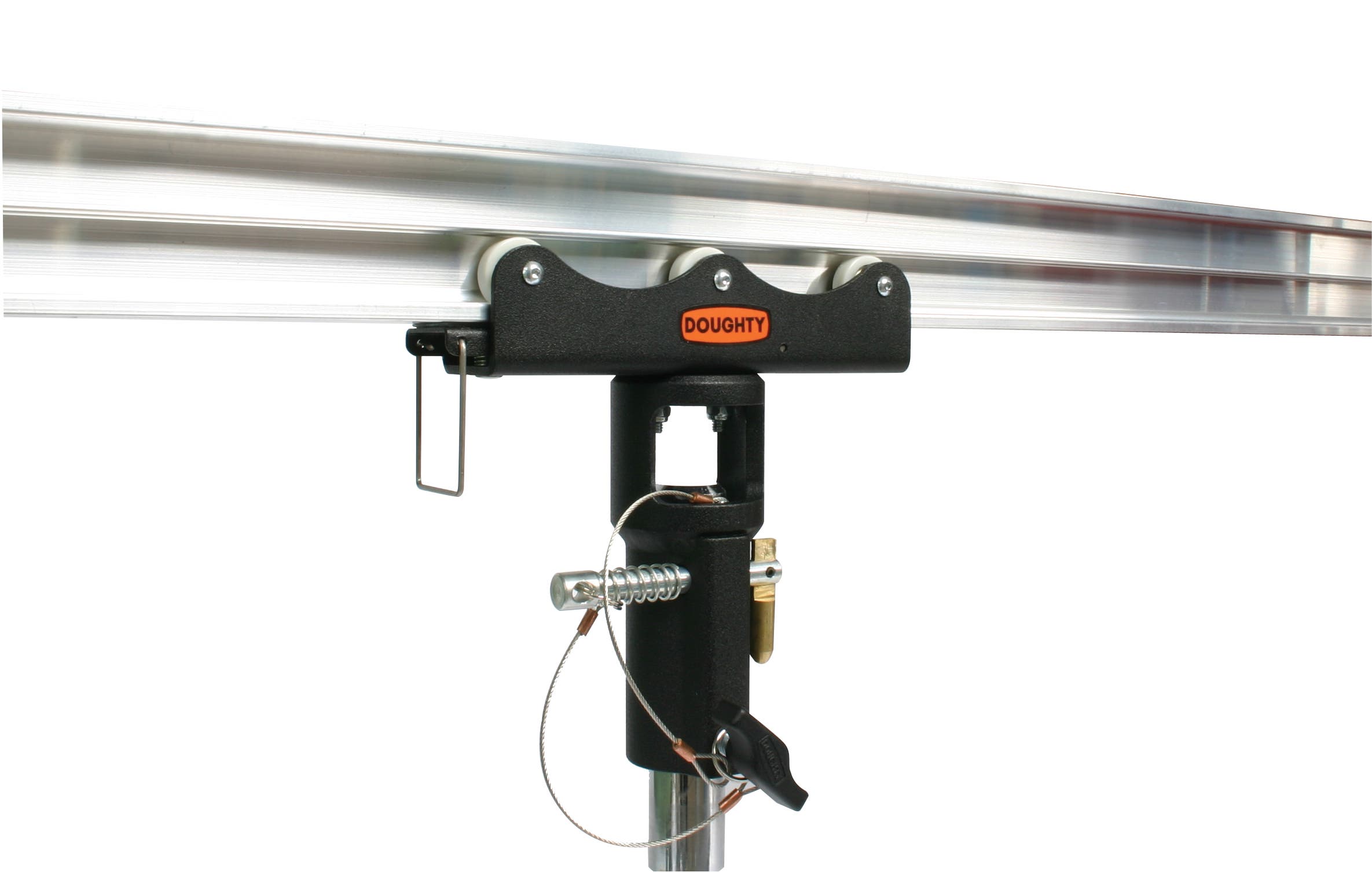 Doughty Studio Rail 6 Wheel Car f. 29mm Spigot - Doughty | Bellalite Doughty Studio Rail 6 Wheel Car f. 29mm Spigot - Doughty | Bellalite