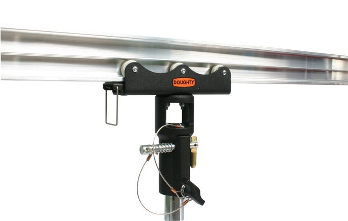 Doughty Studio Rail 6 Wheel Car f. 29mm Spigot - Doughty | Bellalite Doughty Studio Rail 6 Wheel Car f. 29mm Spigot - Doughty | Bellalite