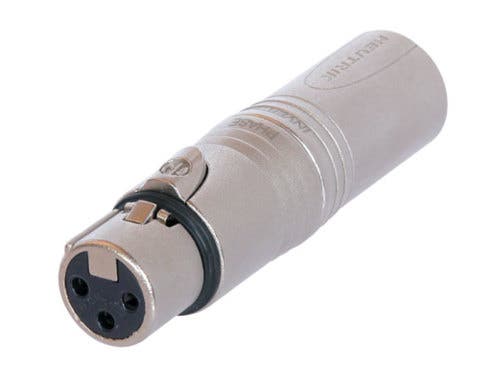 Neutrik Adapter 3-Pol XLR-Hane / Hona Fasvända - Neutrik | Bellalite Neutrik Adapter 3-Pol XLR-Hane / Hona Fasvända - Neutrik | Bellalite