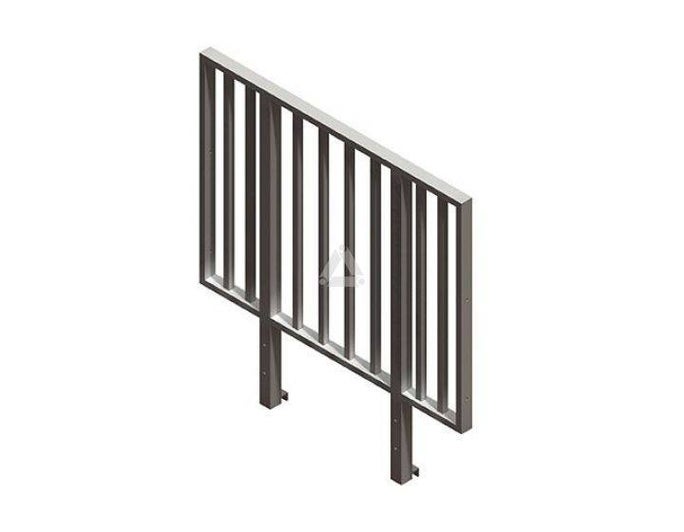 LiteDeck Spoked Handrail - Prolyte | Bellalite LiteDeck Spoked Handrail - Prolyte | Bellalite