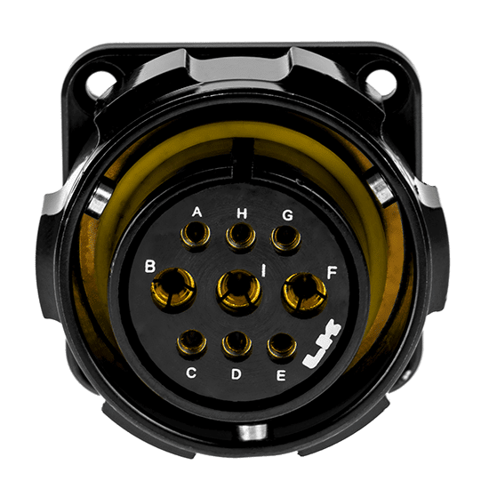 LK Speaker Connector 9-Pol f. Lödning Chassihona - LK Connectors | Bellalite