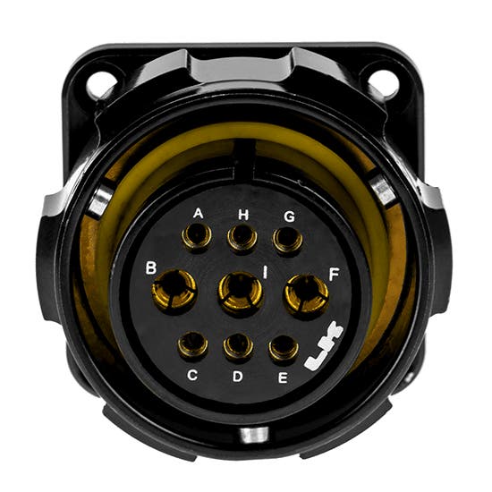 LK Speaker Connector 9-Pol f. Lödning Chassihona - LK Connectors | Bellalite LK Speaker Connector 9-Pol f. Lödning Chassihona - LK Connectors | Bellalite