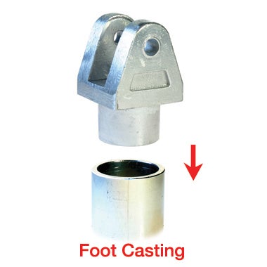 Doughty Round Shank Foot Casting - Doughty | Bellalite Doughty Round Shank Foot Casting - Doughty | Bellalite